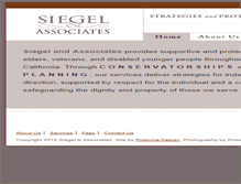 Tablet Screenshot of jsiegelassociates.com